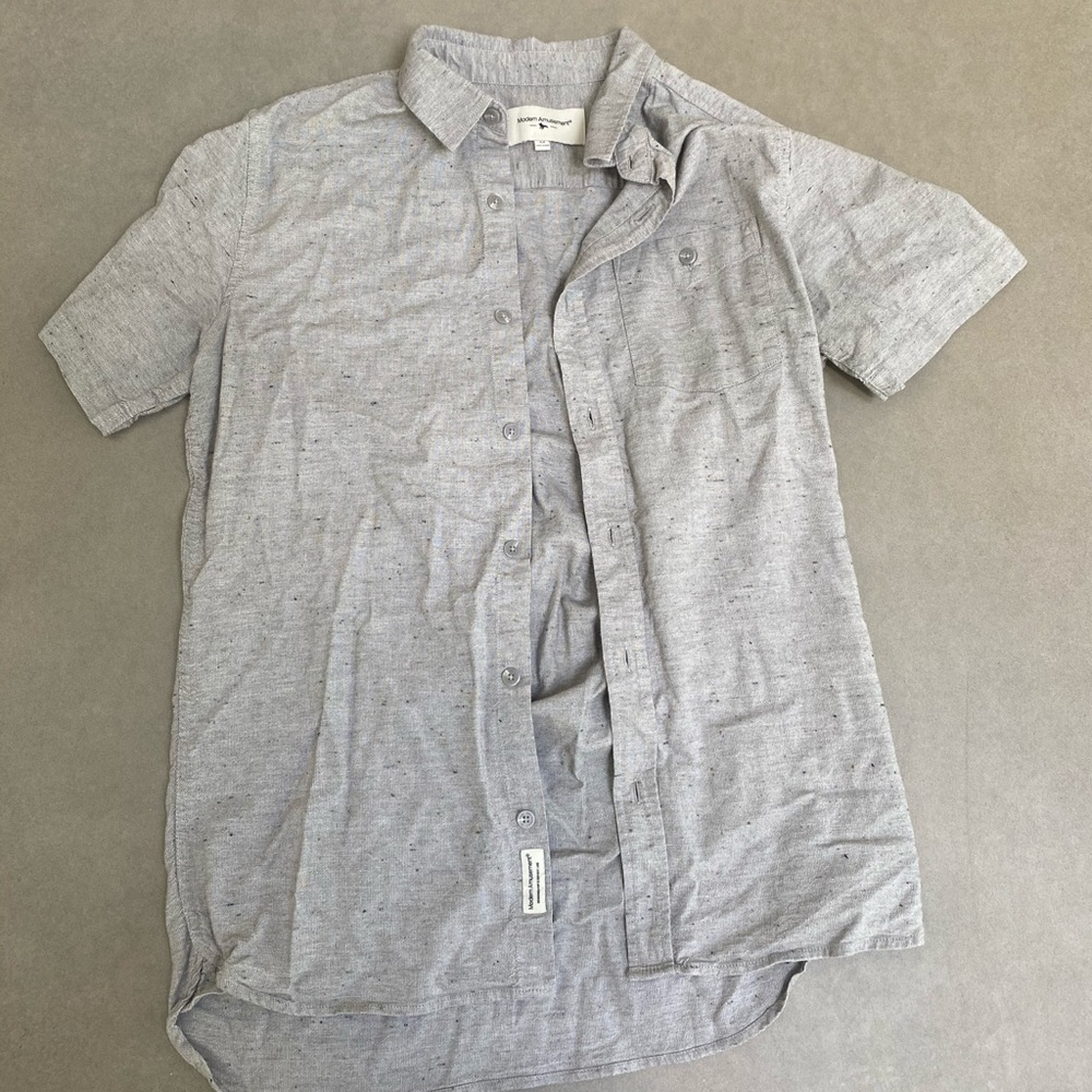Modern Amusement Button Down